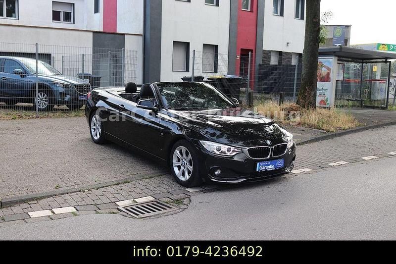 Schwarz Gebraucht 2014 BMW 420 Comfort Edition Cabrio | 17.900 € (Superpreis) - Bild 1/4