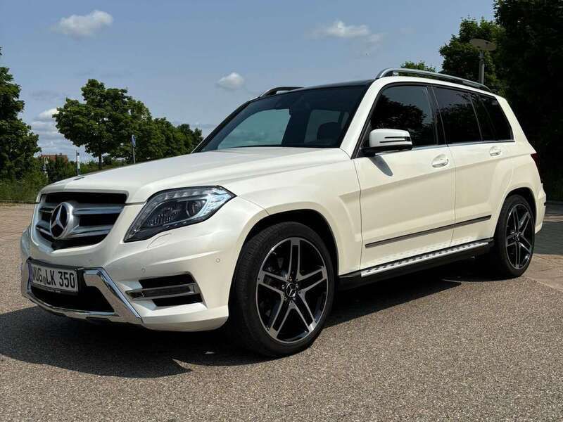 Weiß Gebraucht 2014 Mercedes GLK350 SUV | 25.490 € - Bild 1/4