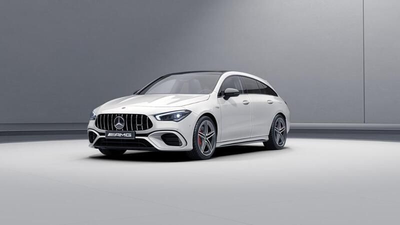 Weiß Gebraucht 2020 Mercedes CLA45 AMG AMG Kombi | 38.870 € (Guter Preis) - Bild 1/4