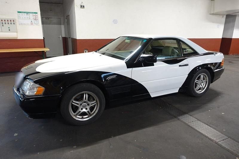 Gebraucht Mercedes SL500 320 PS (235 kW) 1990 Weiß Cabrio