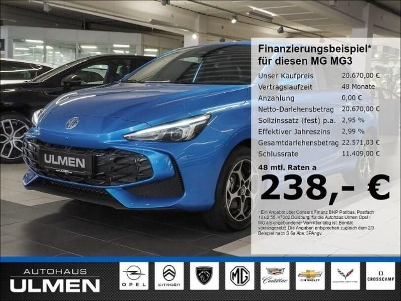 Blau Neu 2025 MG ZR Kleinwagen | 20.670 € (Fairer Preis) - Bild 1/4