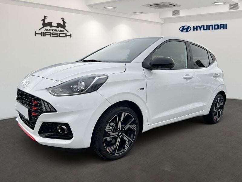 Weiß Gebraucht 2023 Hyundai i10 N Line Kleinwagen | 16.990 € (Fairer Preis) - Bild 1/4