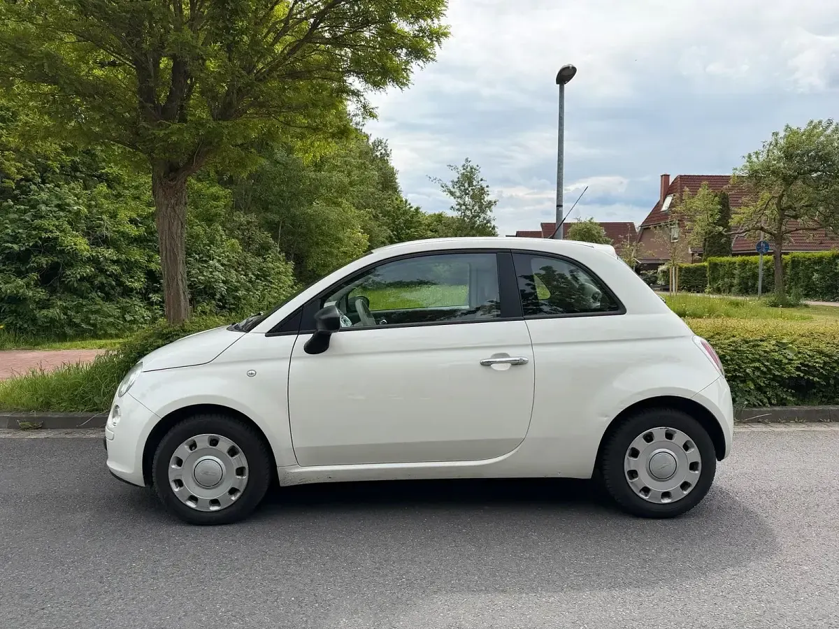 Gebraucht Fiat 500 69 PS (50 kW) 2009 Weiß Cabrio