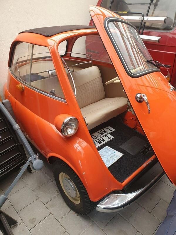 Rot Gebraucht 1959 BMW Isetta Coupé | 18.999 € - Bild 1/4