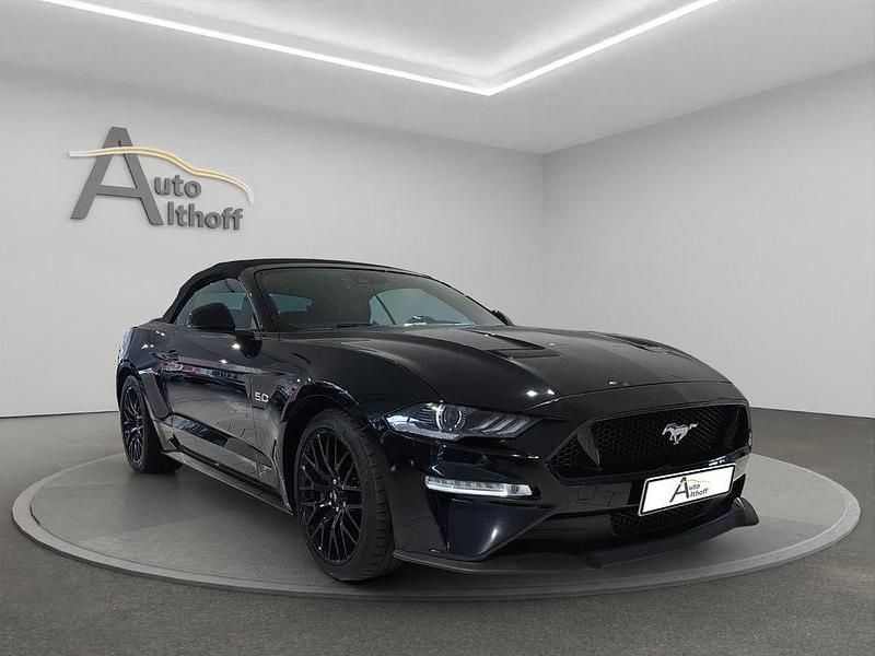 Schwarz Gebraucht 2021 Ford Mustang GT Cabrio | 38.770 € (Fairer Preis) - Bild 1/4