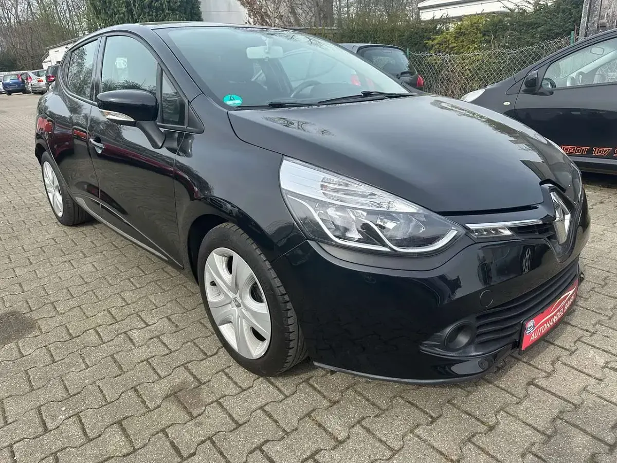 Gebraucht Renault Clio Expression 73 PS (53 kW) 2014 Schwarz Kleinwagen