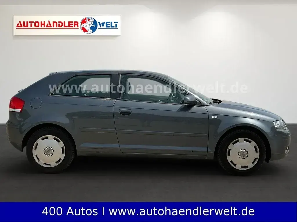 Gebraucht Audi A3 Ambiente 102 PS (75 kW) 2008 Grau metallic Kleinwagen