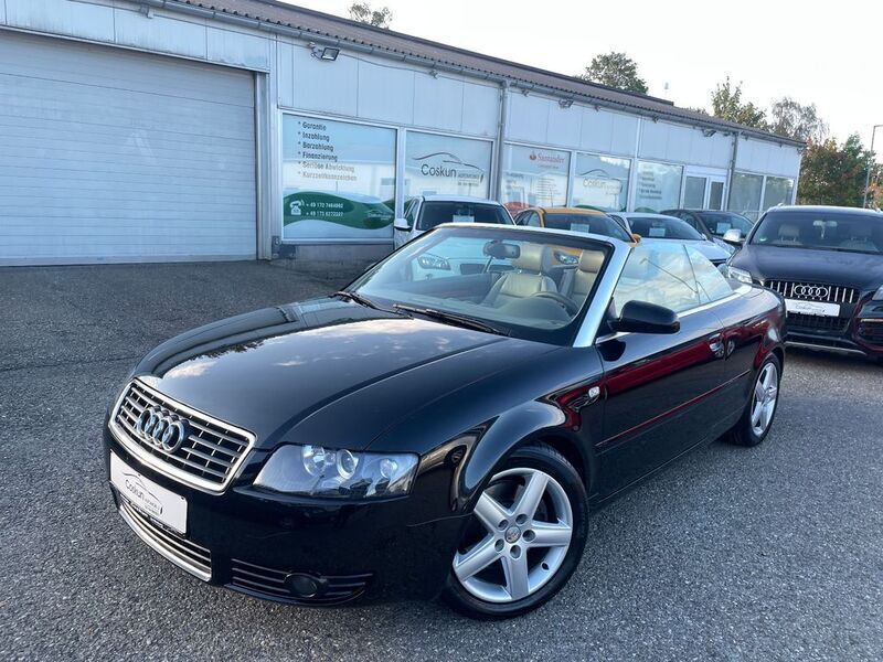 Schwarz Gebraucht 2003 Audi A4 Cabriolet Cabrio | 3.490 € (Superpreis) - Bild 1/4