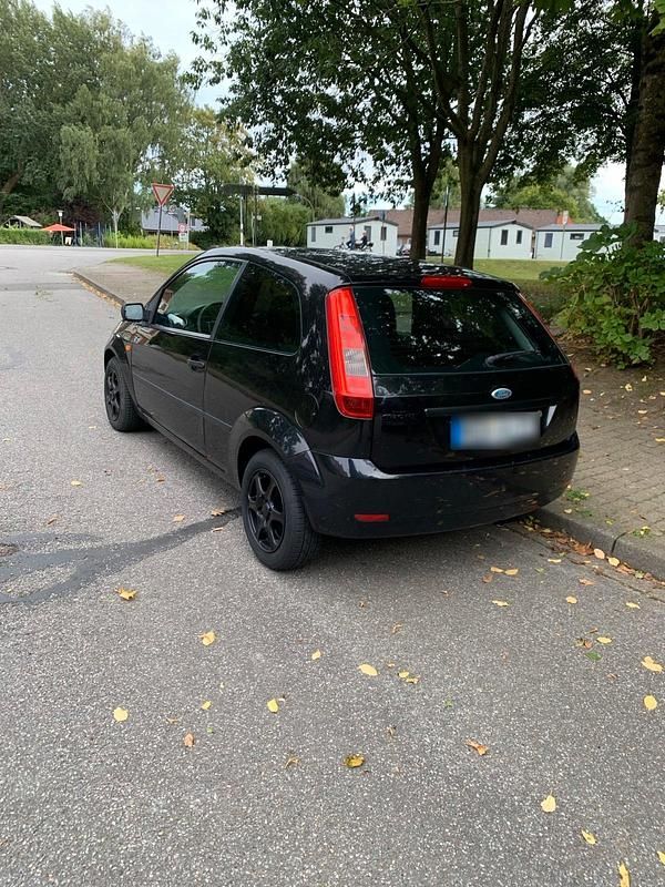 Gebraucht Ford Fiesta 2008 Schwarz Kleinwagen