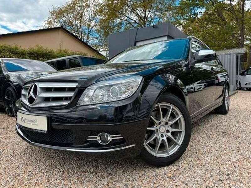 Schwarz Gebraucht 2011 Mercedes C180 Avantgarde Kombi | 10.990 € (Guter Preis) - Bild 1/4