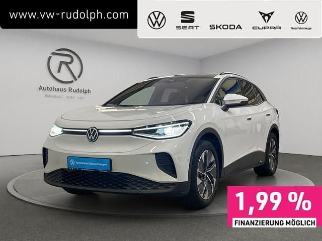 Gletscherweiß metallic (metallic) Gebraucht 2025 VW ID.4 Pro SUV | 41.879 € (Superpreis) - Bild 1/4