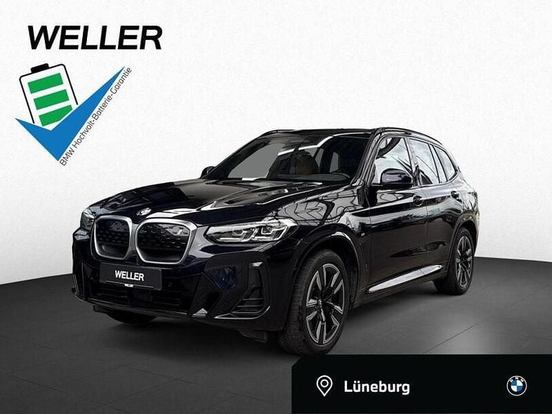 Carbonschwarz (schwarz) Gebraucht 2022 BMW iX3 M Sport SUV | 35.850 € (Fairer Preis) - Bild 1/3