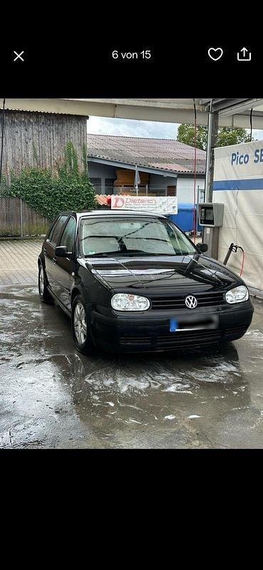 Gebraucht VW Golf IV 75 PS (55 kW) 2003 Schwarz Kleinwagen