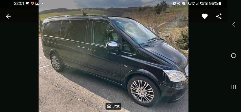 Schwarz Gebraucht 2013 Mercedes Viano Van / Kleinbus | 29.000 € - Bild 1/4