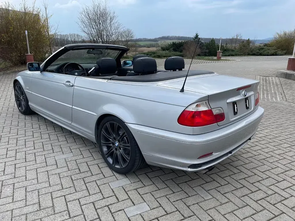 Gebraucht BMW 320 Cabriolet Sport Line 170 PS (125 kW) 2001 Silber Cabrio