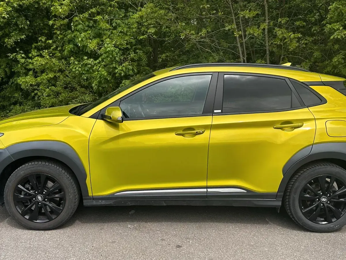 Gebraucht Hyundai Kona Premium 177 PS (130 kW) 2020 Grün SUV