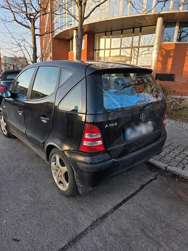 Gebraucht Mercedes A160 80 PS (58 kW) 2003 Schwarz Kleinwagen