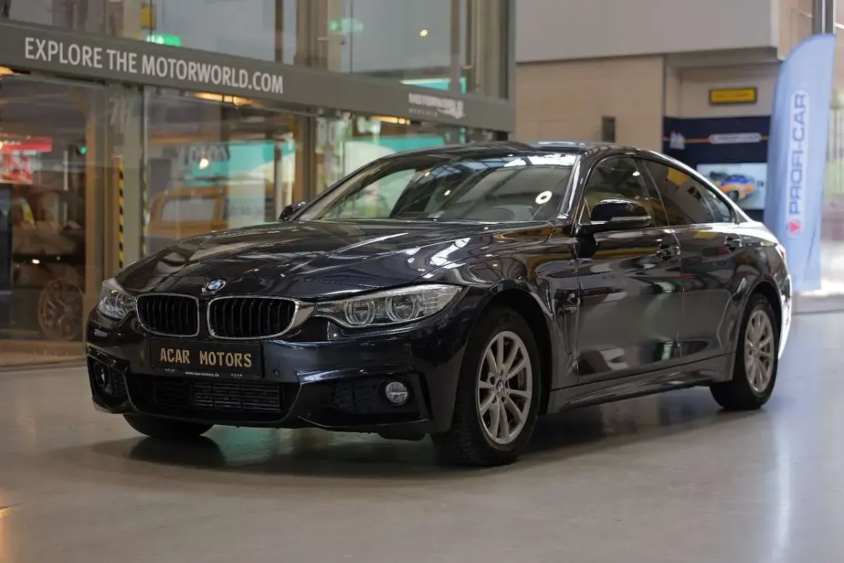 Gebraucht BMW 420 Gran Coupé M Sport 184 PS (135 kW) 2014 Carbonschwarz Coupé