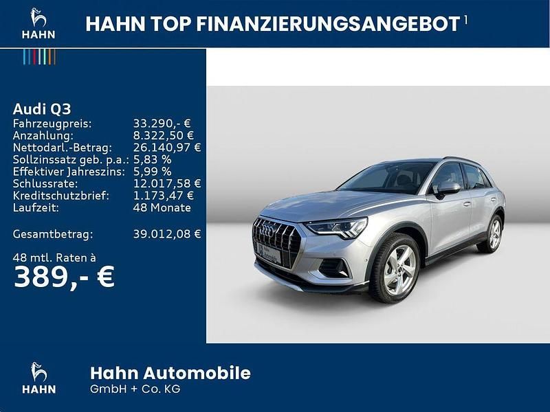 Gebraucht Audi Q3 Advanced 150 PS (110 kW) 2024 Florettsilber metallic SUV