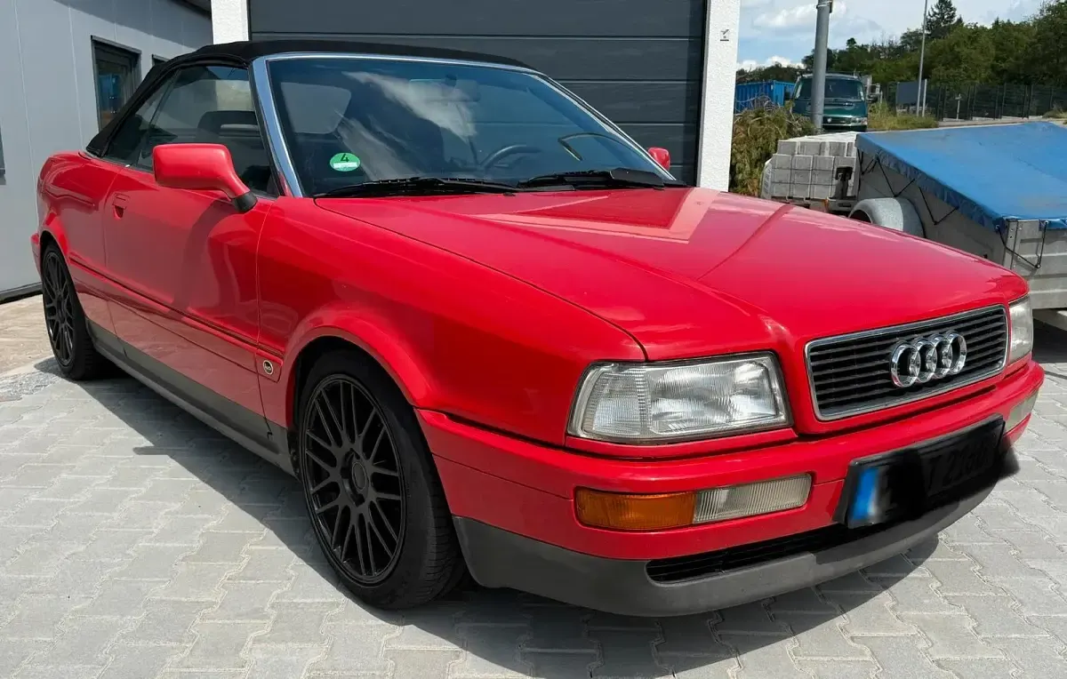 Gebraucht Audi 80 115 PS (84 kW) 1995 Rot Cabrio