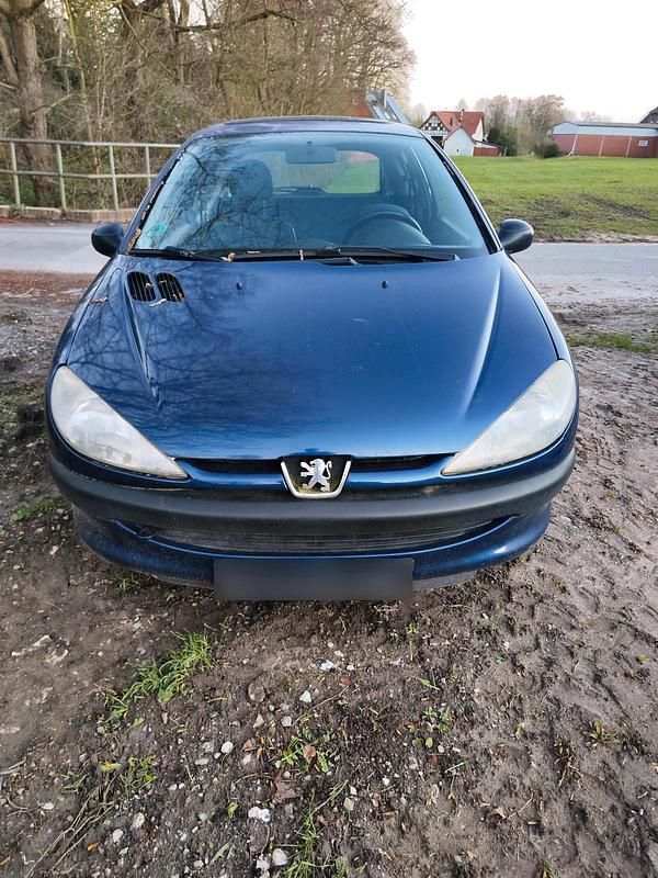 Gebraucht Peugeot 206 60 PS (44 kW) 2000 Blau Kleinwagen