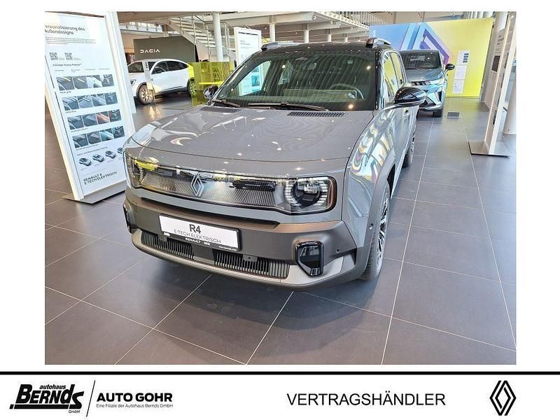 Neu Renault R4 Iconic 110 kW (150 PS) 2026 Schiefergrau, schwarzes dach (metallic) Limousine