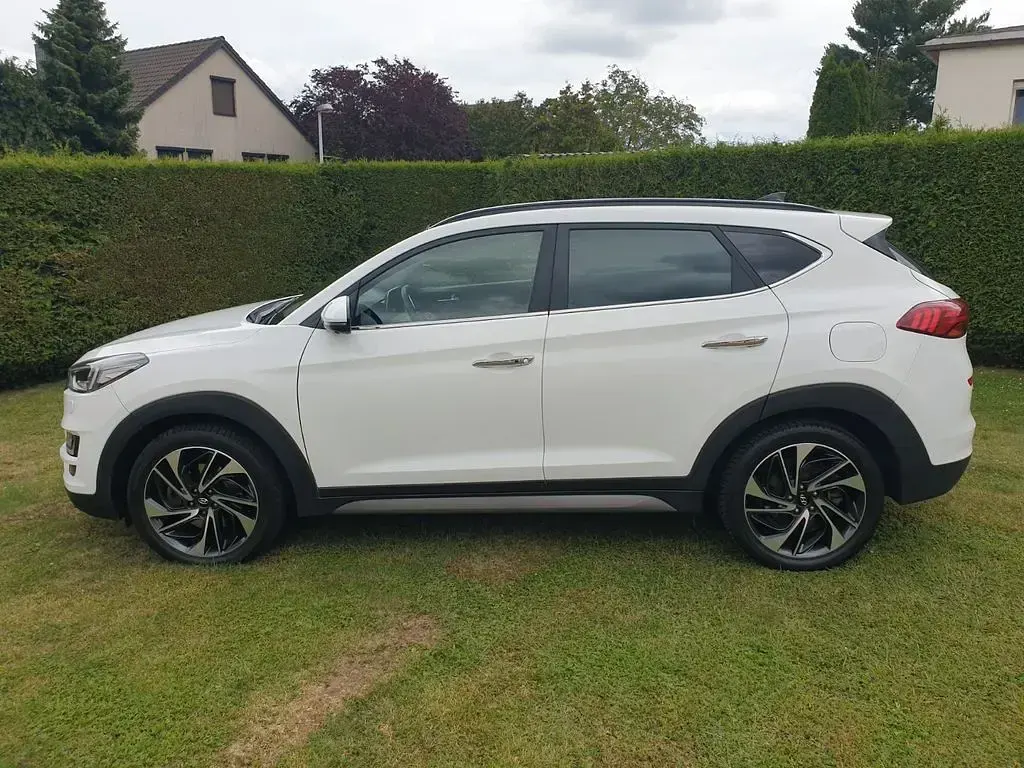 Gebraucht Hyundai Tucson Premium 136 PS (100 kW) 2020 Weiß SUV
