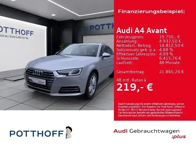 Gebraucht Audi A4 Sport 150 PS (110 kW) 2018 Kombi