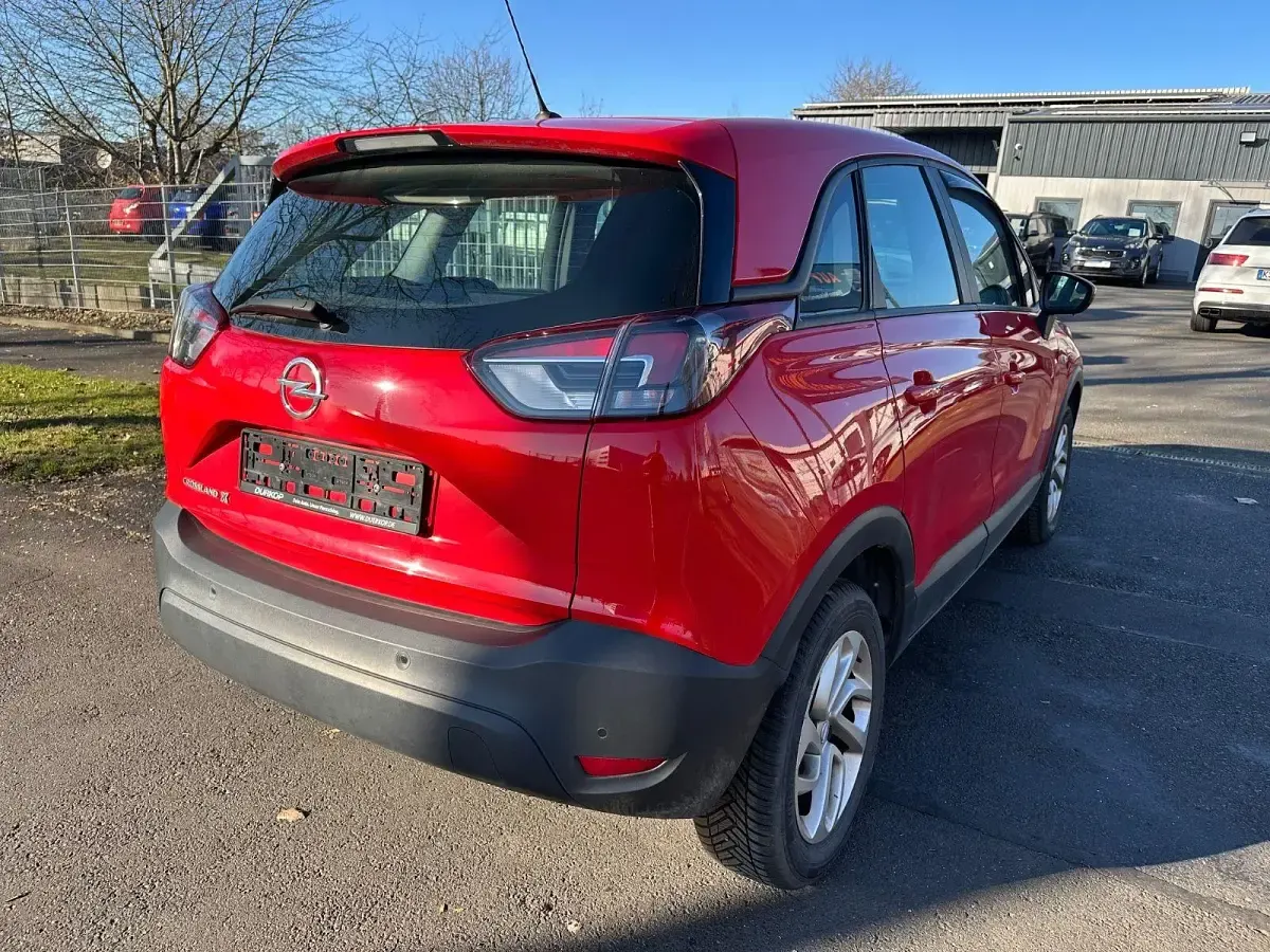 Gebraucht Opel Crossland Edition 110 PS (80 kW) 2018 Rot SUV