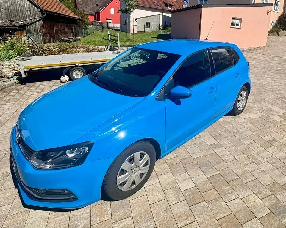 Gebraucht VW Polo 90 PS (66 kW) 2015 Blau Limousine