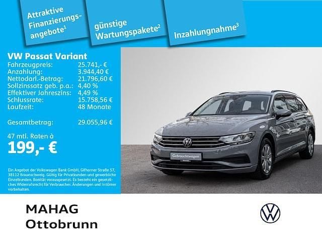 Gebraucht VW Passat Basis 150 PS (110 kW) 2024 Grau Kombi