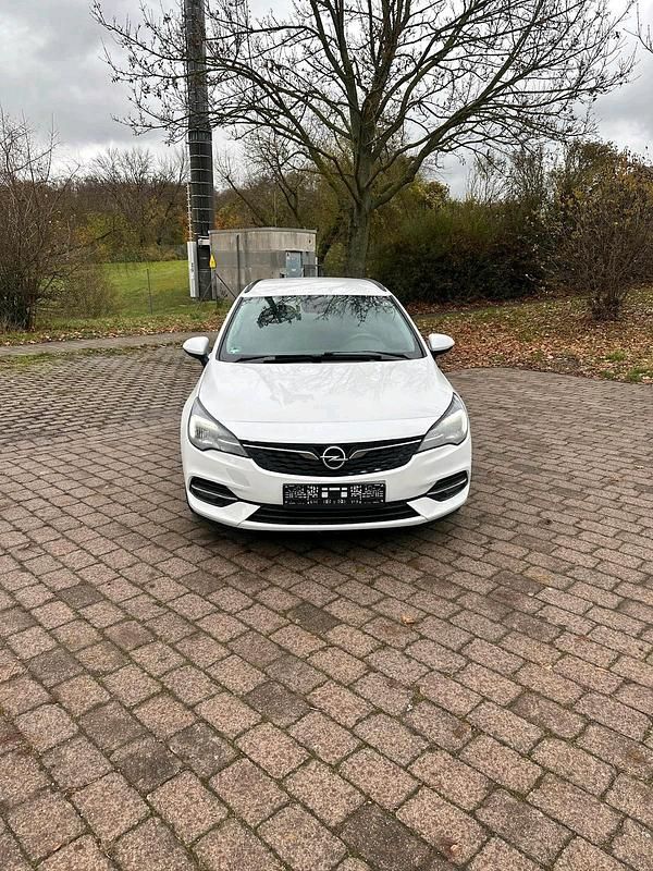 Gebraucht Opel Astra 122 PS (89 kW) 2021 Weiß Kombi