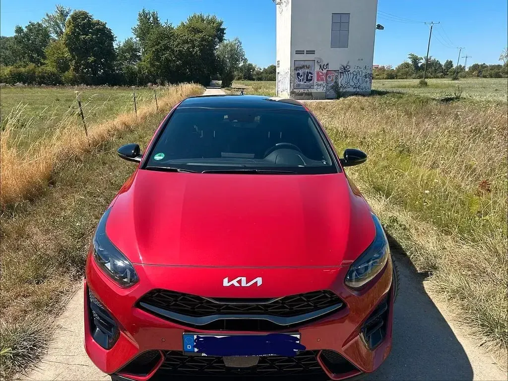 Gebraucht Kia Ceed GT GT 204 PS (150 kW) 2024 Rot Limousine