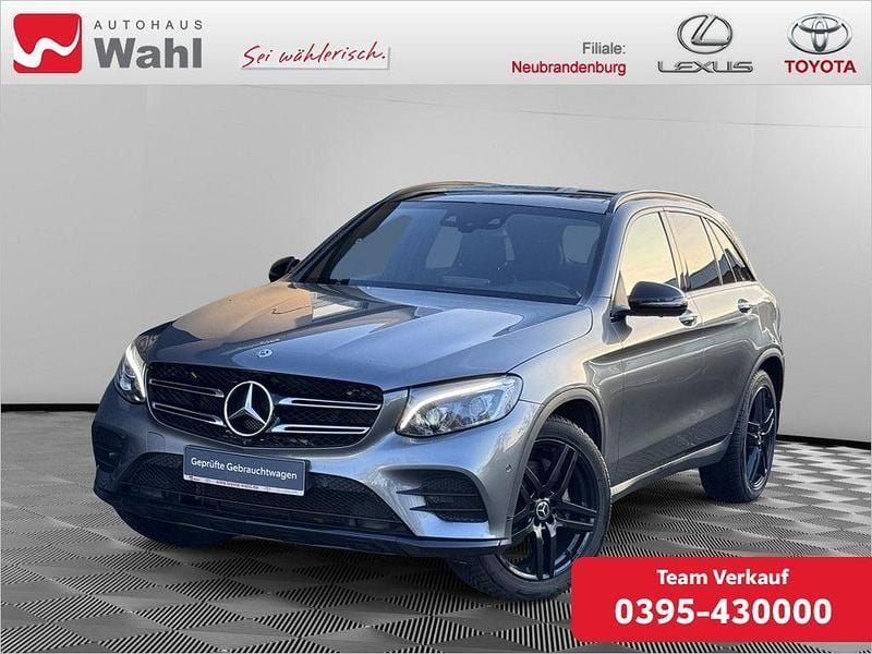 Gebraucht Mercedes GLC350 AMG line 258 PS (189 kW) 2018 Selenitgrau SUV