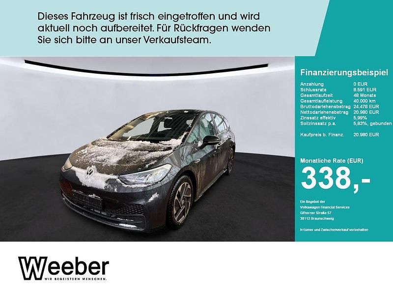 Gebraucht VW ID.3 Life 150 kW (204 PS) 2021 Grau Kleinwagen