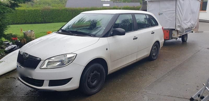 Gebraucht Skoda Fabia 75 PS (55 kW) 2014 Weiß Kombi