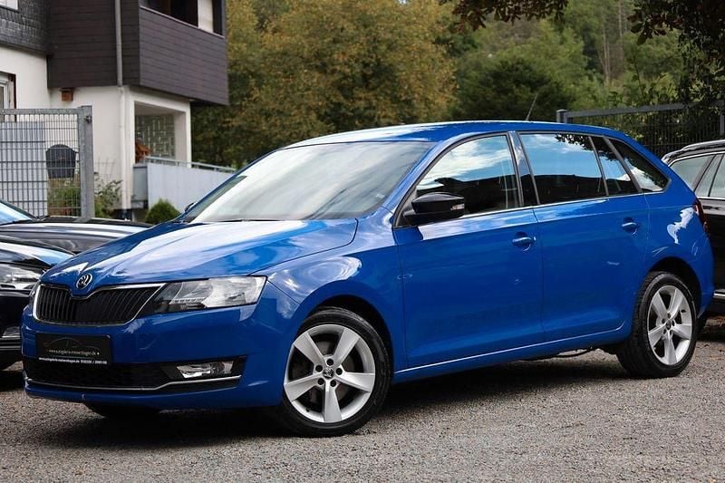 Blau Gebraucht 2018 Skoda Rapid Style Limousine | 9.850 € (Guter Preis) - Bild 1/4