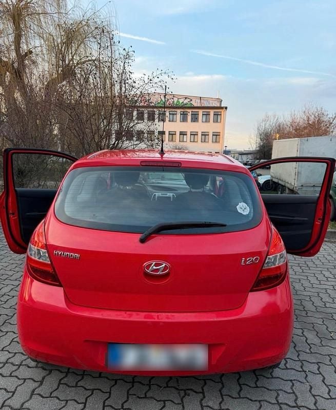 Gebraucht Hyundai i20 2009 Rot Kleinwagen