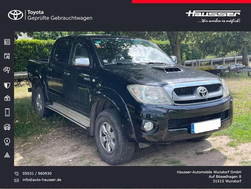 Mysticschwarz mica metallic Gebraucht 2008 Toyota HiLux Sol Abholung | 15.840 € (Fairer Preis) - Bild 1/3