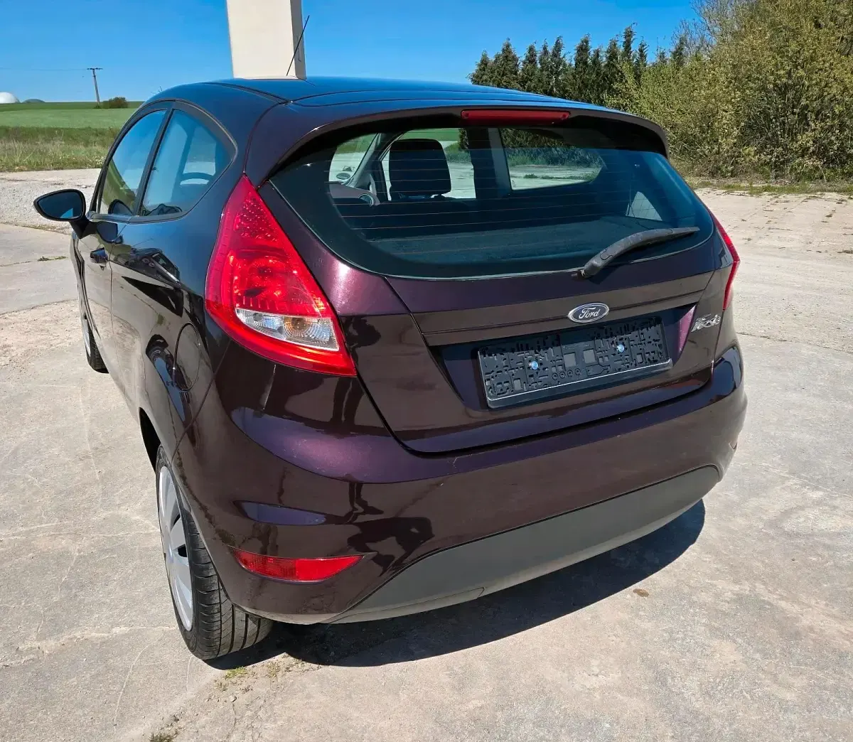Gebraucht Ford Fiesta 80 PS (58 kW) 2009 Violet Kleinwagen