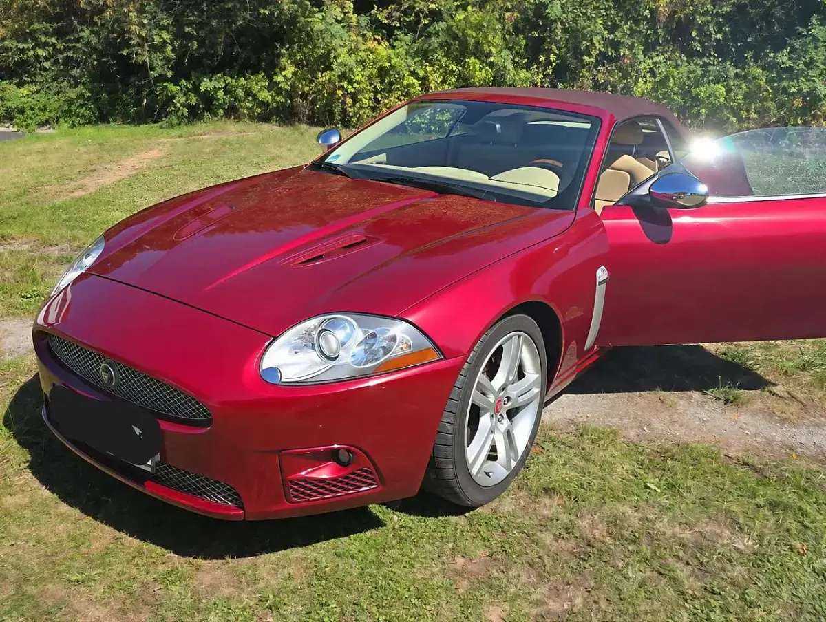 Gebraucht Jaguar XKR R 416 PS (305 kW) 2008 Rot Cabrio