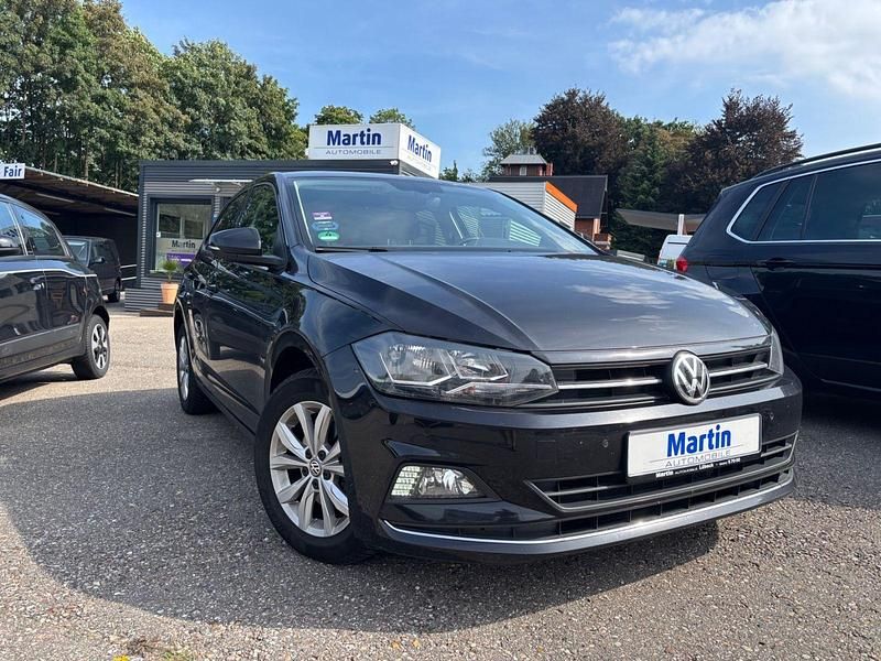 Schwarz Gebraucht 2019 VW Polo Highline Kleinwagen | 12.999 € (Fairer Preis) - Bild 1/4