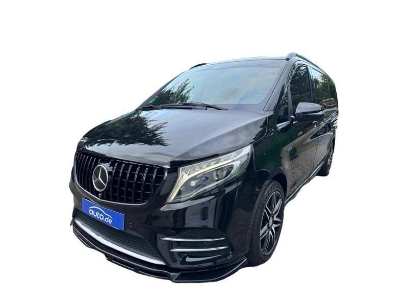 Schwarz Gebraucht 2017 Mercedes V250 Edition Van / Kleinbus | 43.000 € - Bild 1/4