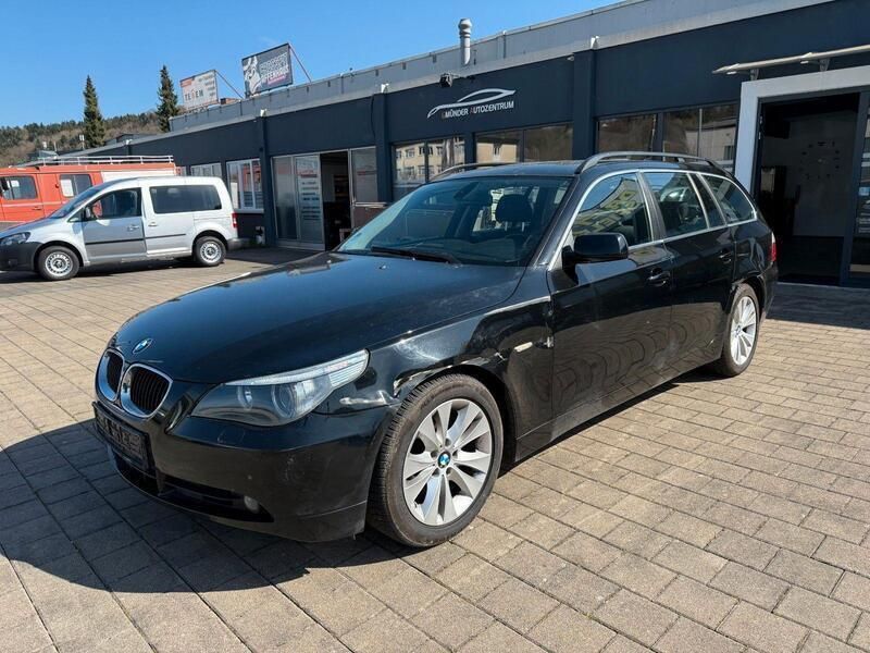 Schwarz Gebraucht 2007 BMW 520 Kombi | 2.350 € (Superpreis) - Bild 1/4
