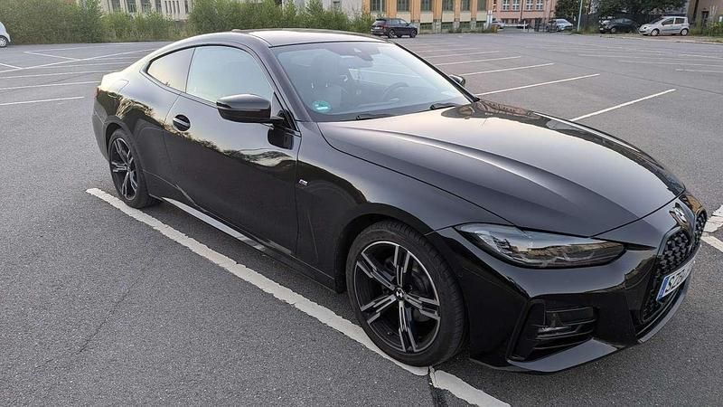 Schwarz Gebraucht 2022 BMW 420 M Sport Coupé | 36.500 € (Guter Preis) - Bild 1/4