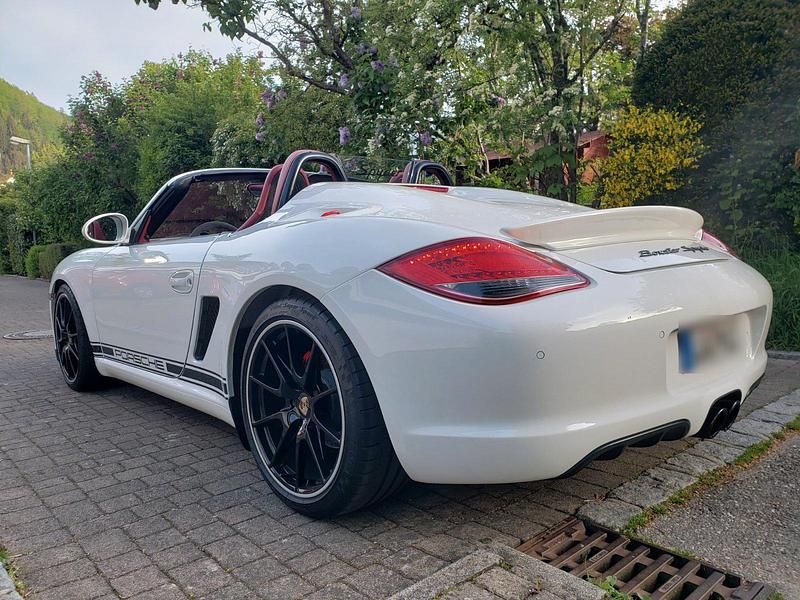 Gebraucht Porsche Boxster Spyder 320 PS (235 kW) 2010 Weiß Cabrio