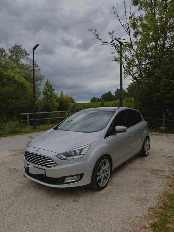 Gebraucht Ford C-MAX Titanium 150 PS (110 kW) 2016 Silber Van / Kleinbus