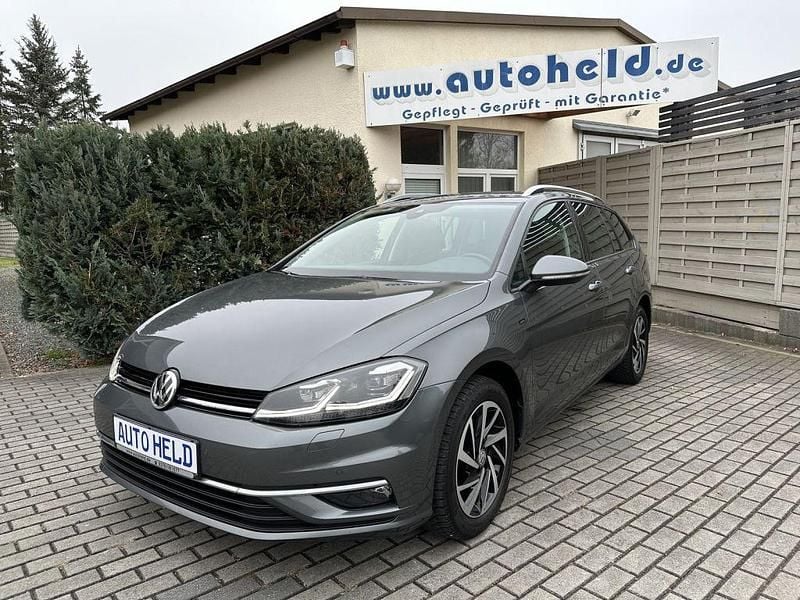 Indiumgrau metallic (metallic) Gebraucht 2019 VW Golf VII Join Kombi | 10.900 € (Fairer Preis) - Bild 1/4