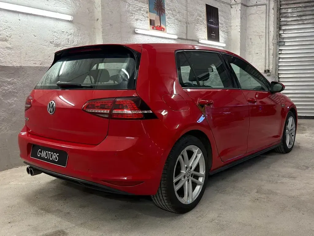 Gebraucht VW Golf VII GTD 184 PS (135 kW) 2013 Rot Limousine