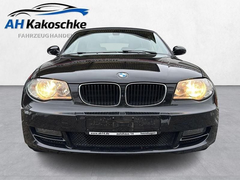 Schwarz ii Gebraucht 2009 BMW 118 Cabriolet Advantage Cabrio | 7.950 € (Fairer Preis) - Bild 1/4